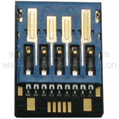 Chip di ricarica flash micro UDP USB 3.0 con Goldfinger OTG (S1A-8908C)